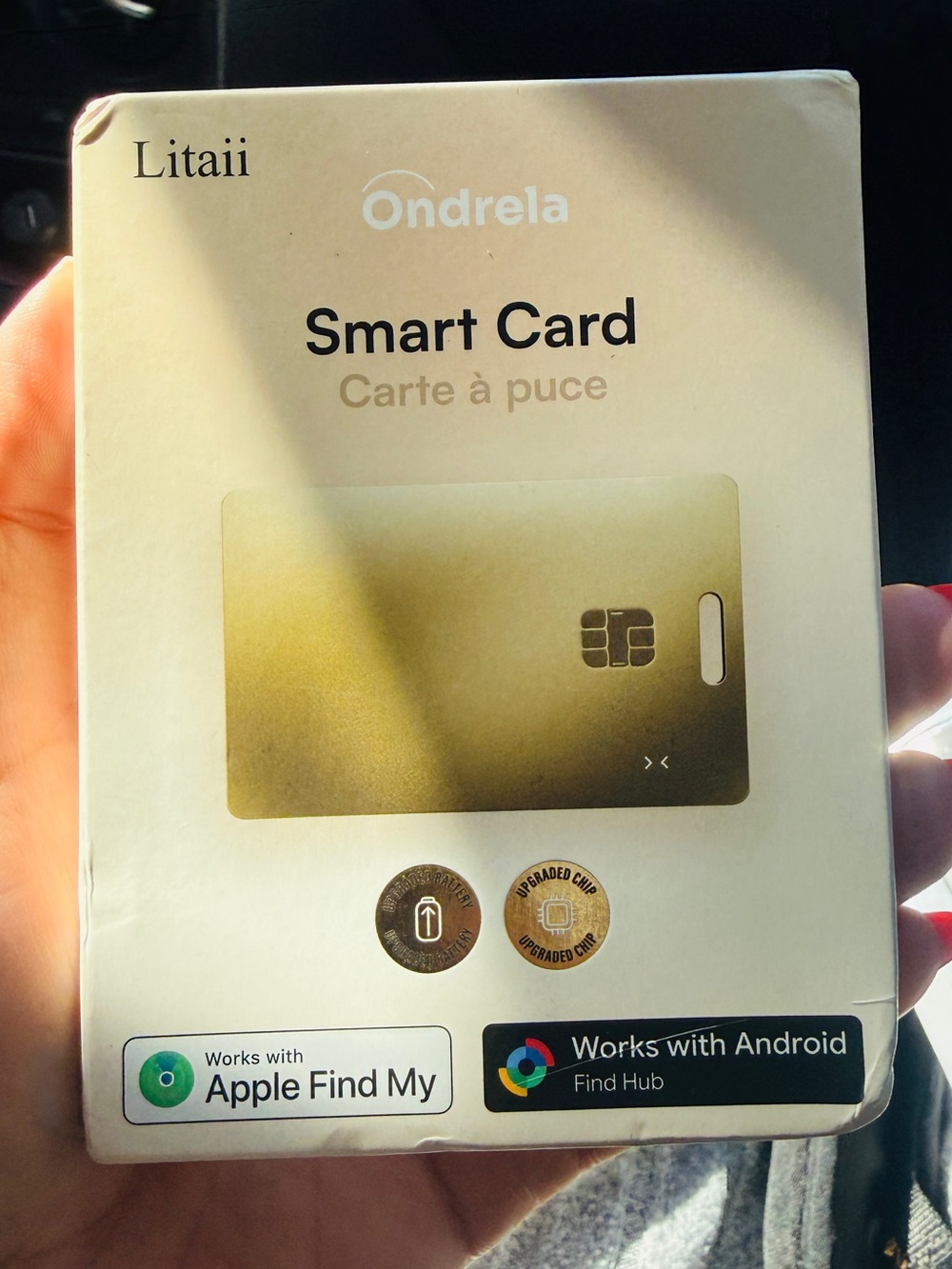 Ondrela Smart Card - Gold